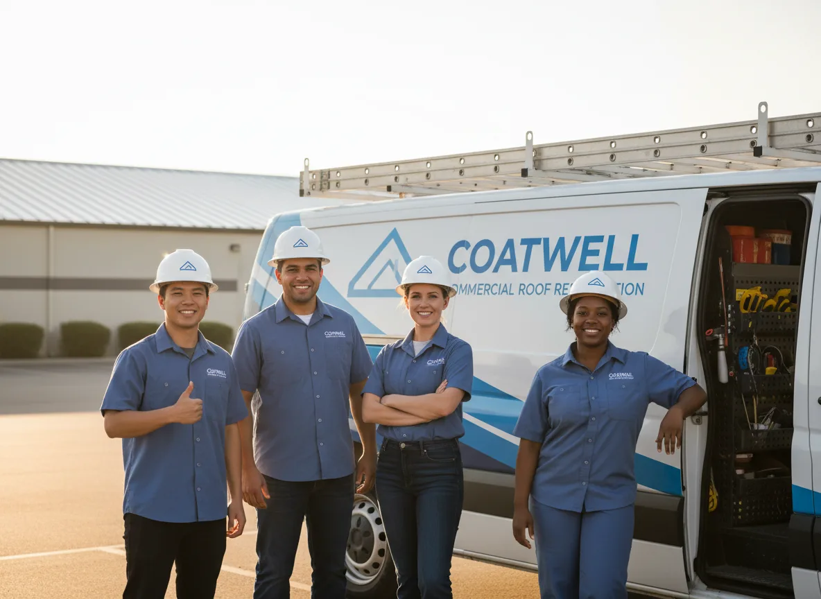 Commercial roof coating company in Amesbury, MA
